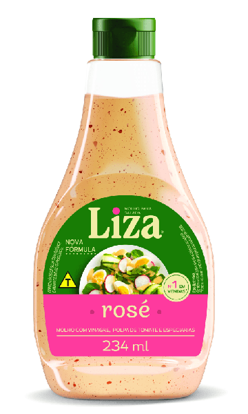 MOLHO LIZA 234ML ROSE