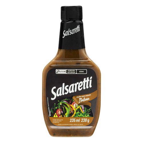 .MOLHO SALADA ITALI SALSARETT 235ML