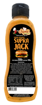 MOLHO SUPRA ALIMENTOS CREMOSO JACK 200G