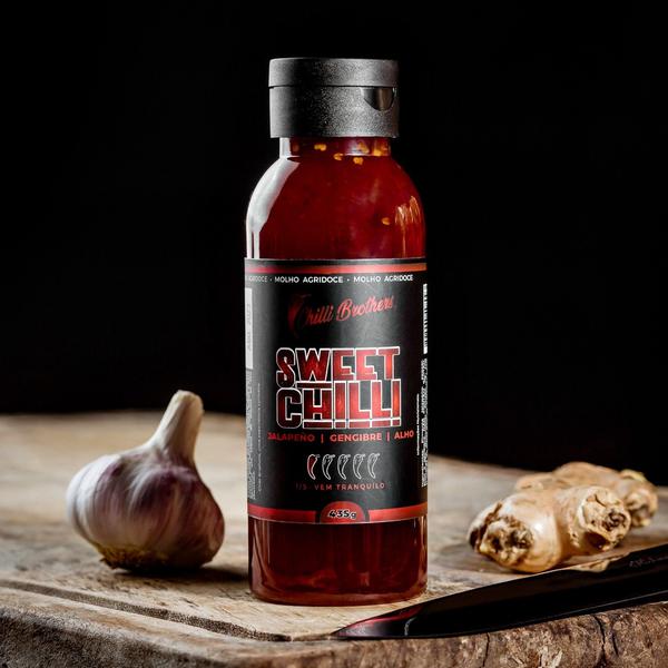 A PORTUGUESA MOLHO SWEET CHILLI ALHO E GENGIBRE 435G