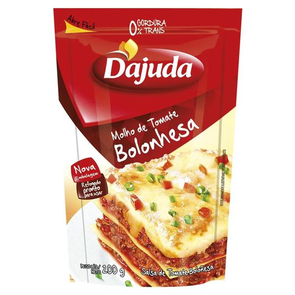 MOLHO TOMATE DAJUDA 200G BOLONHESA