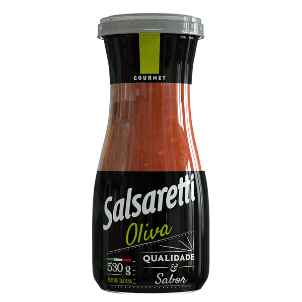 MOLHO SALSARETTI 530G OLIVA