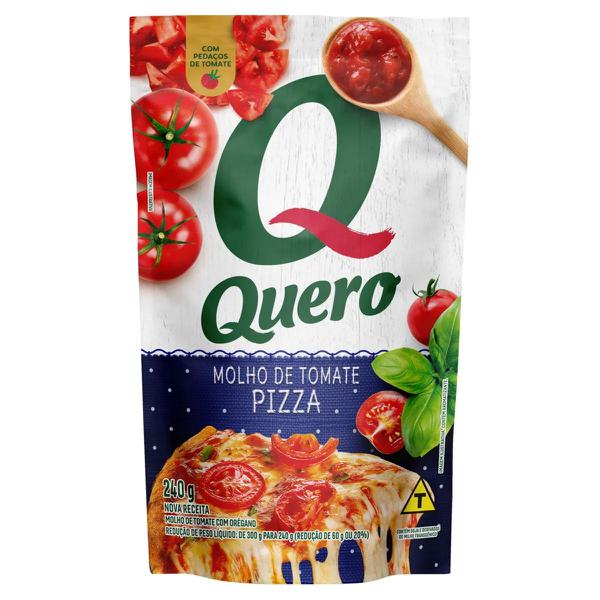 MOLHO TOMATE PIZZA QUERO 240G