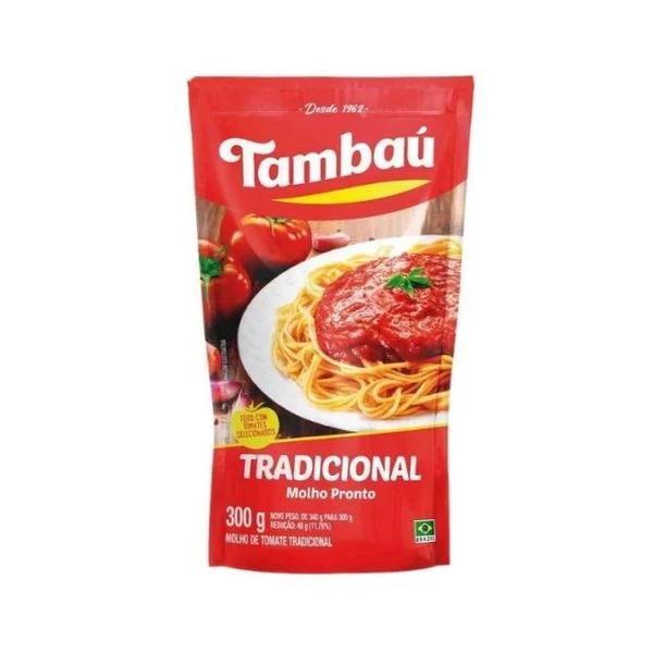 MOLHO TOMATE LIGHT SC 300G TAMBAU