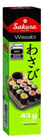 Wasabi em Pasta Sakura 43g