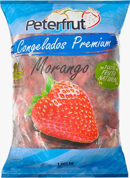 POLPA FRUTA PETERFRUT MORANGO 1KG