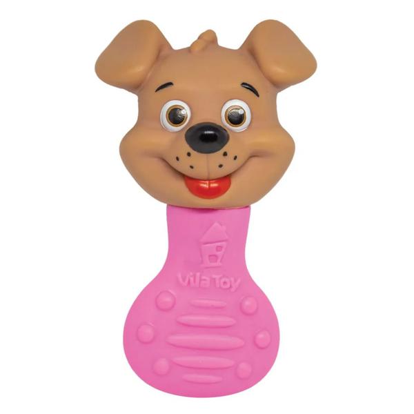 MORDEDOR CHOCALHO CACHORRO ROSA NEOPAN
