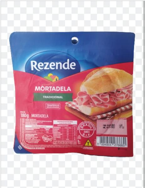 MORTADELA REZENDE TRADICIONAL FATIADA 180G