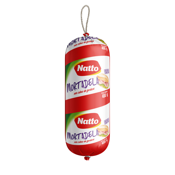 MORTADELA NATTO MISTA 400G