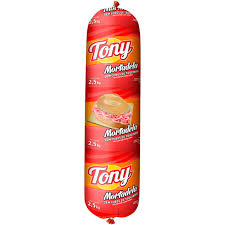 MORTADELA TONY S/ TOUCINHO 1KG