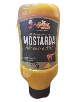 MOLHO SUPRA ALIMENTOS MOSTARDA ABACAXI E