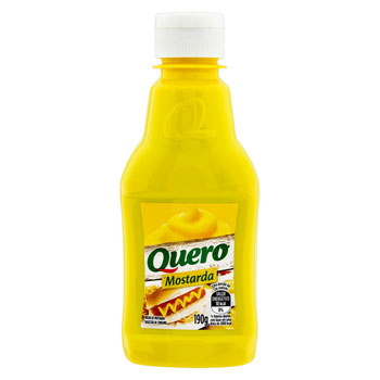 MOLHO QUERO BARBECUE MOSTARDA 190G