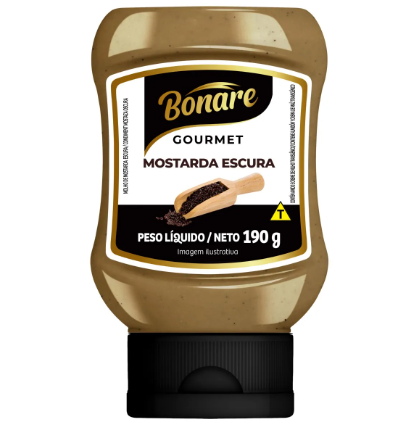 MOSTARDA BONARE TOP DOWN ESCURA 190G
