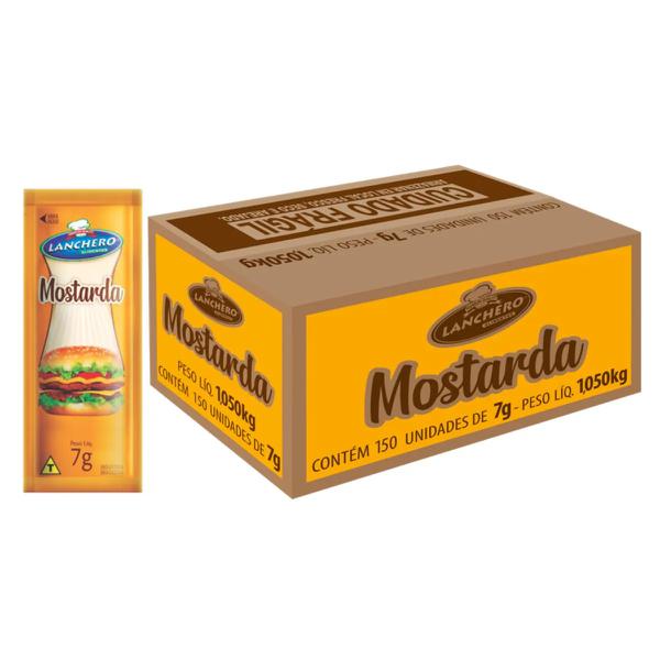 MOSTARDA LANCHERO 150X5G
