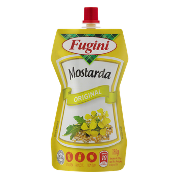 MOLHO FUGINI MOSTARDA 180G