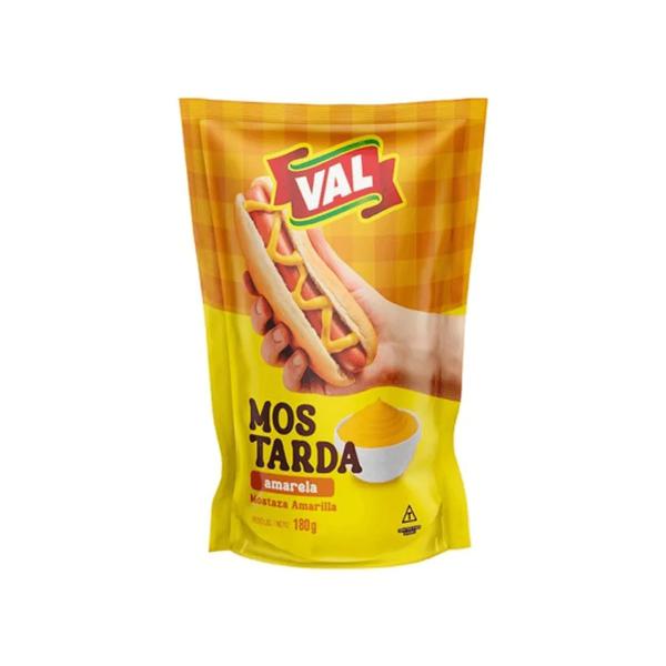 MOSTARDA VAL AMARELA SACHE 180G