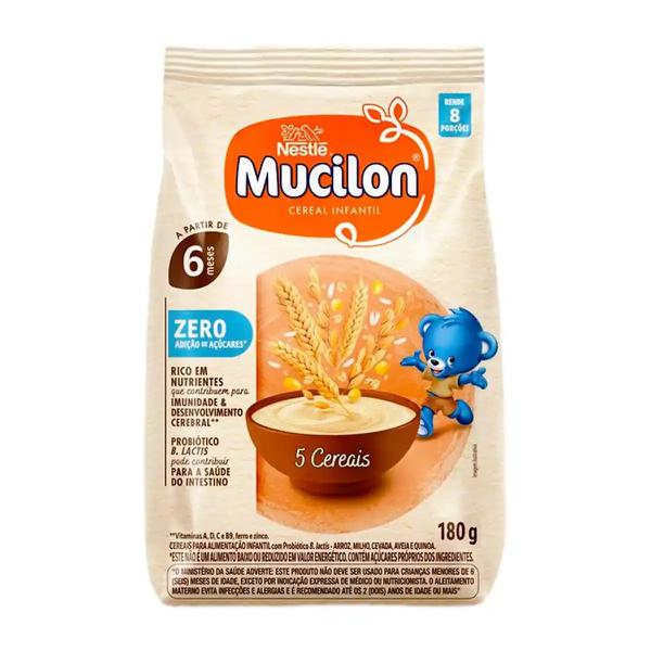 MUCILON SACHET 5 CEREAIS ZERO 360G