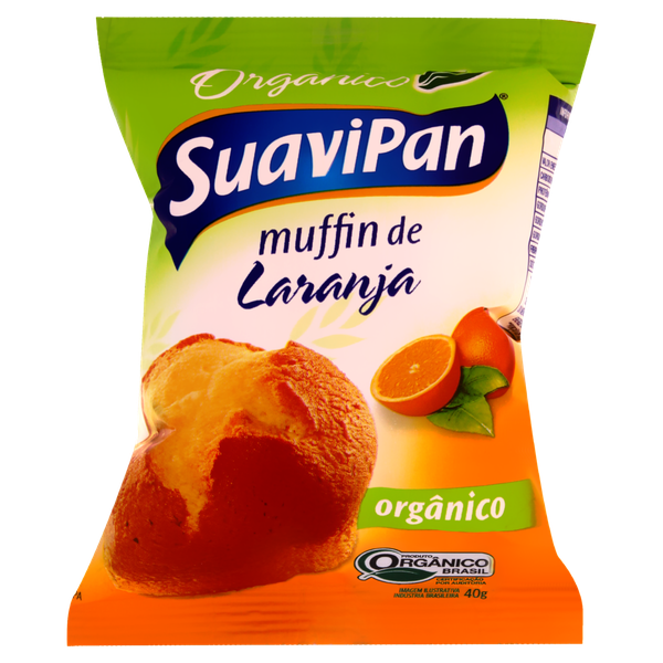 MUFFIN SUAVIPAN 40G ORG.LARANJA