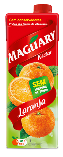 SUCO MAGUARY FRUIT NECTAR LARANJA 1LT
