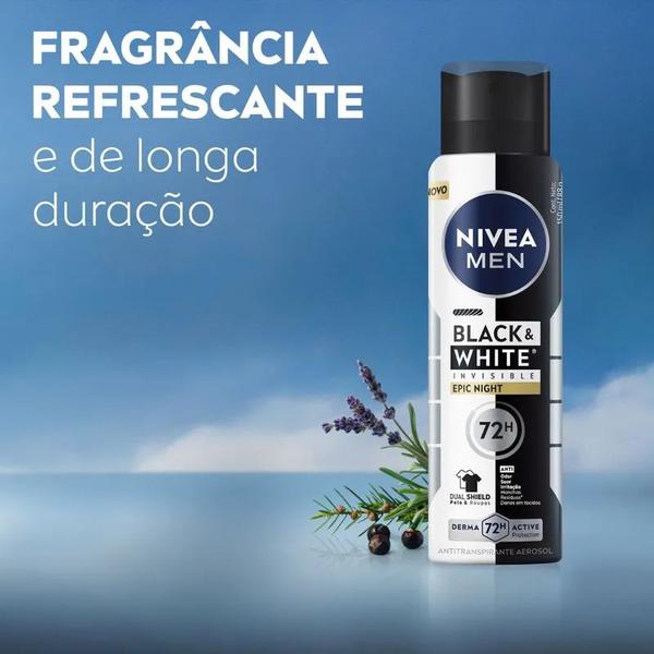 DESOD AERO NIVEA 150ML MASC BLACK W EPIC