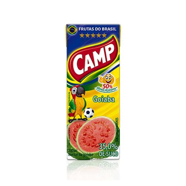 SUCO CAMP GOIABA 200ML