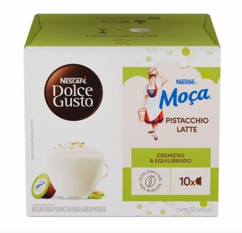 Capsula Dolce Gusto C/10 Unid - 175g Pistacchio Latte