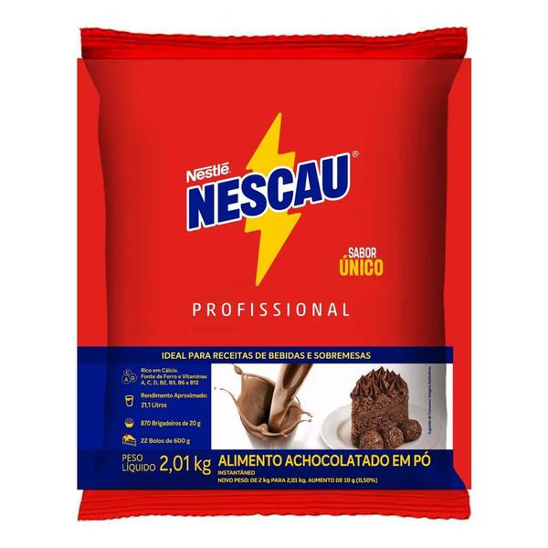 ACHOCOL EM PO NESCAU N PRO 2,01KG