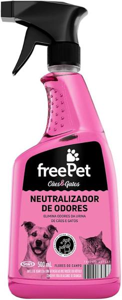 NEUTRALIZADOR DE ODORES FREEPET FLORES CAMPO 500ML