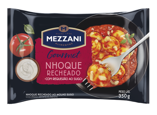 NHOQUE MEZZANI 350G RECH.AO SUGO GOURMET