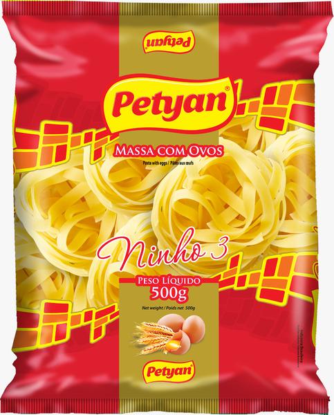 MACARRAO PETYAN SEMOLA C/OVOS NINHO 400G