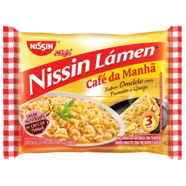 NISSIN LAMEN OMELETE PRES QJO 85G