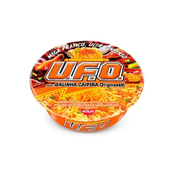 NISSIN UFO SABOR GALINHA CAIPIRA 93GR 1417 UND
