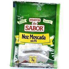 TEMPERO MARCA DO SABOR NOZ MOSCADA EM PO