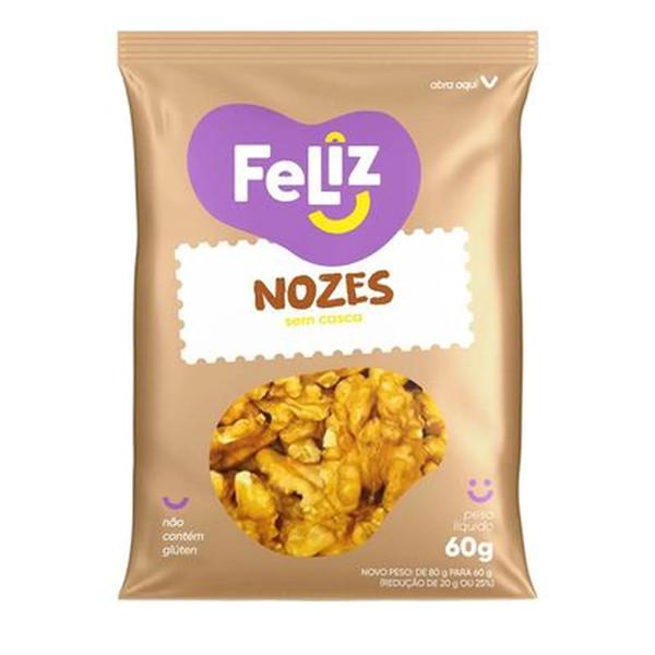 NOZES MARIPOSA FELIZ 60G S/CASCA