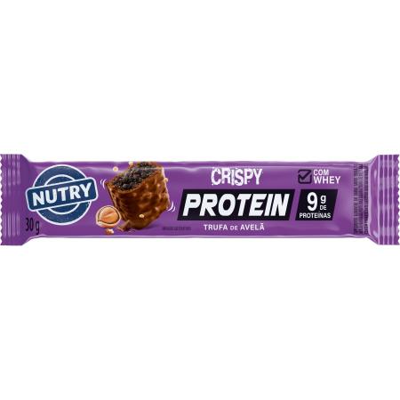 BARRA NUTRY CRISPY PROTEIN 30G TRUFA DE AVELÃ