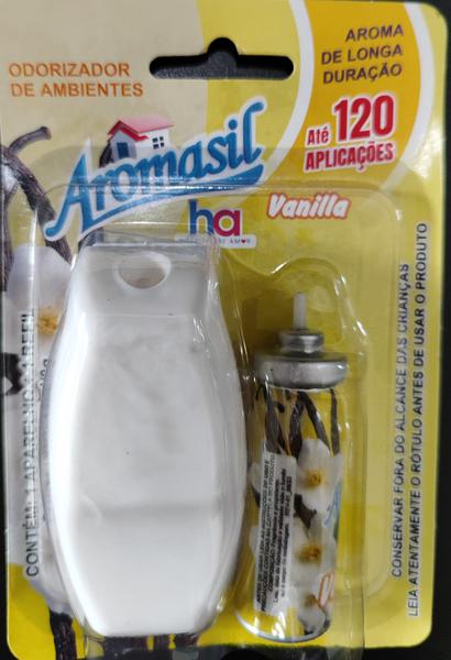 ODOR. AROMASIL APARELHO/REFIL VANILLA 12ML
