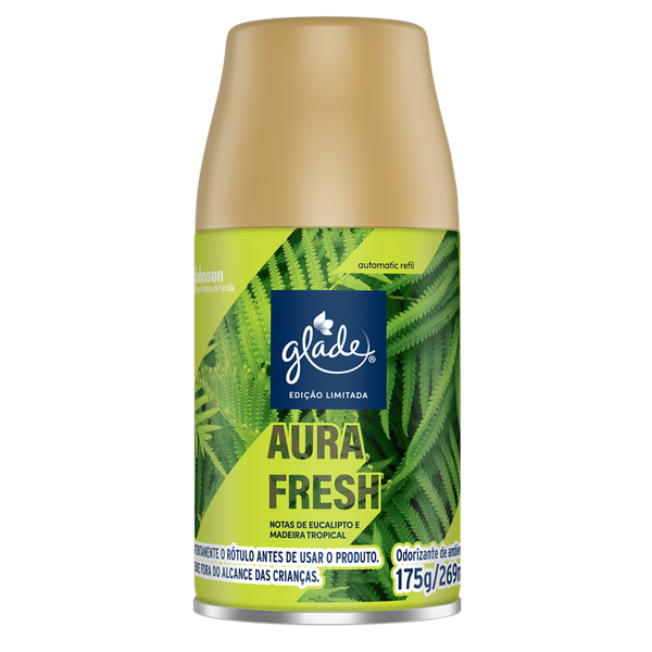 ODORIZANTE GLADE AUTOM. AURA FRESH REFIL 269ML