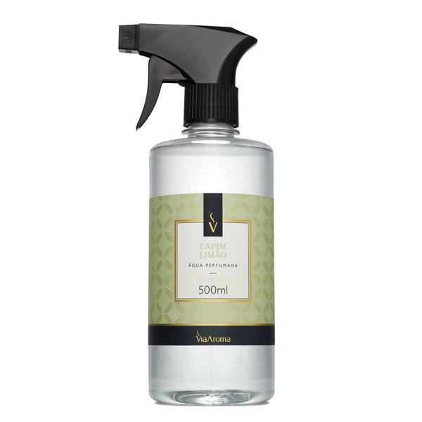 AGUA PERF.VIA AROMA 500ML CAPIM LIMAO