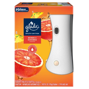 DESOD. AERO GLADE 260ML AUTOM. AP 3 EM 1