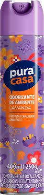 PURIFICADOR AEROSOL PURACASA 400ML LAVANDA