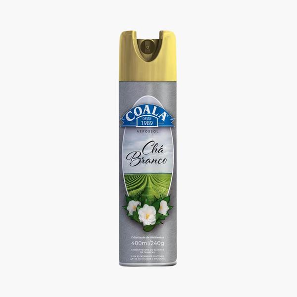 ODORIZANTE COALA AER 400ML CHA BRANCO