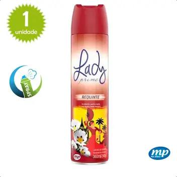 AER ODORIZAD LADY PRIME CHA BRANCO 360ML
