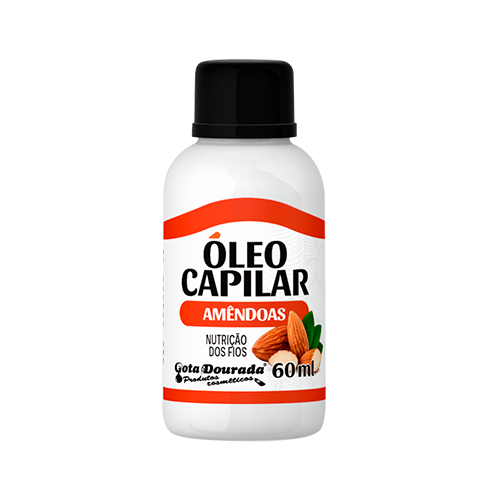 OLEO CAPILAR GOTA DOURADA AMENDOAS 60ML