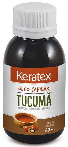 OLEO CAP.KERATEX 60ML TUCUMA
