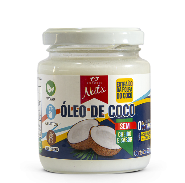 OLEO COCO NUTS 200ML S/SABOR