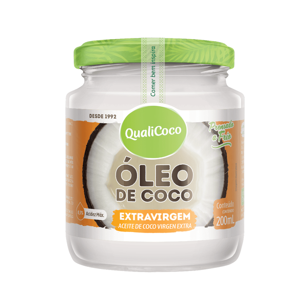 OLEO DE COCO QUALICOCO EXTRA VIRGEM 250M