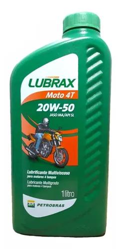 OLEO LUBRAX TOP MOTO MA 20W50 1L