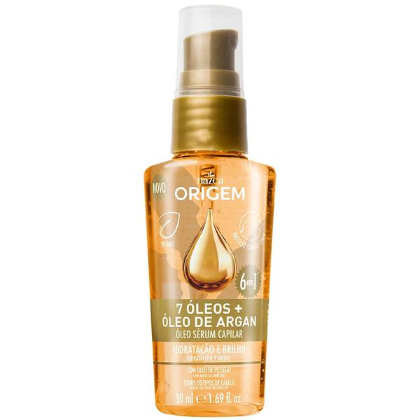 OLEO CAP.ORIGEM 50ML SERUM 7 OLEOS + ARG
