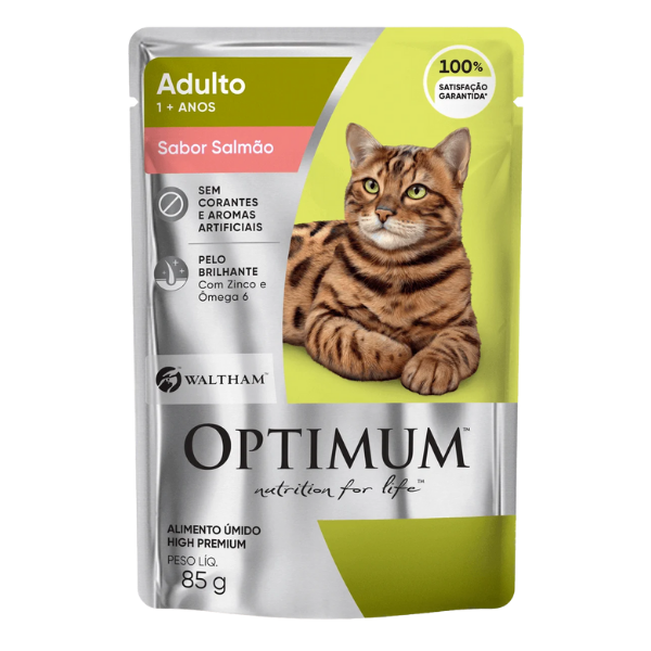 SACHE GATO OPTIMUM CAT 85G SALMAO AD
