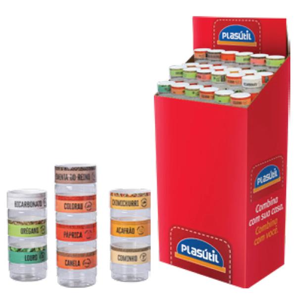 Pote Plast Plasutil Dec PQ 384 Feirinha 1UN